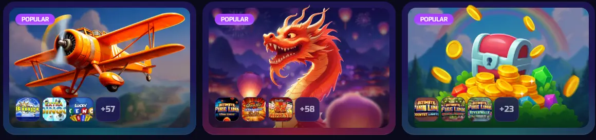 trixino casino collections